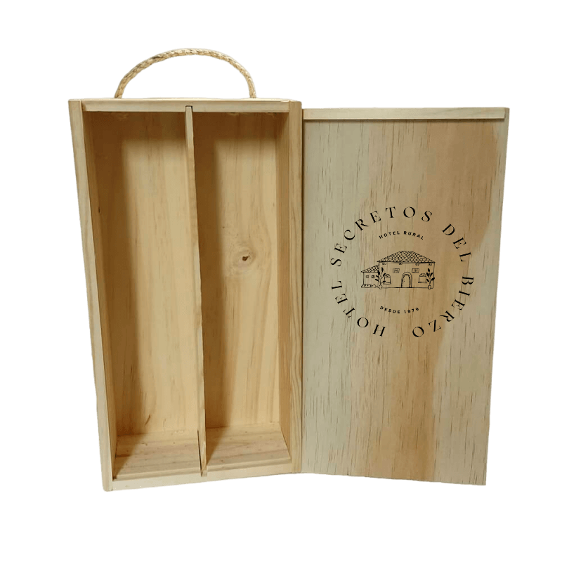 Cajas de madera para vino Hotel